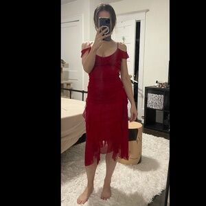 Vintage 90s/Y2K Ruched Dress